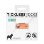 TICKLESS Mini dog Oranžová / Nabíjecí ultrazvukový odpuzovač klíšťat a blech (BG-DOG23HP)