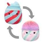 Squishmallows 2v1 Ledová tříšť Tucker cukrová vata Bevin