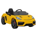 Mamido Elektrické autíčko Porsche Spyder RS 718 lakované žluté