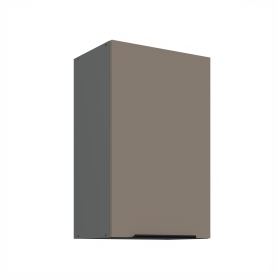 Horní skříňka Aria ANT 45 G-72 1F Barva korpusu: Antracit, Barva dvířek: TA - Sandgrau AFM
