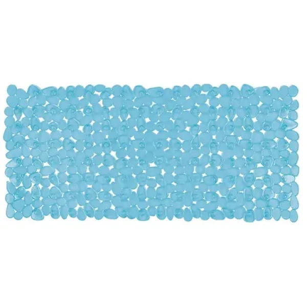 Spirella RIVERSTONE protiskluzová podložka do vany modrá / PVC / 75 x 36 cm (7610583070746)