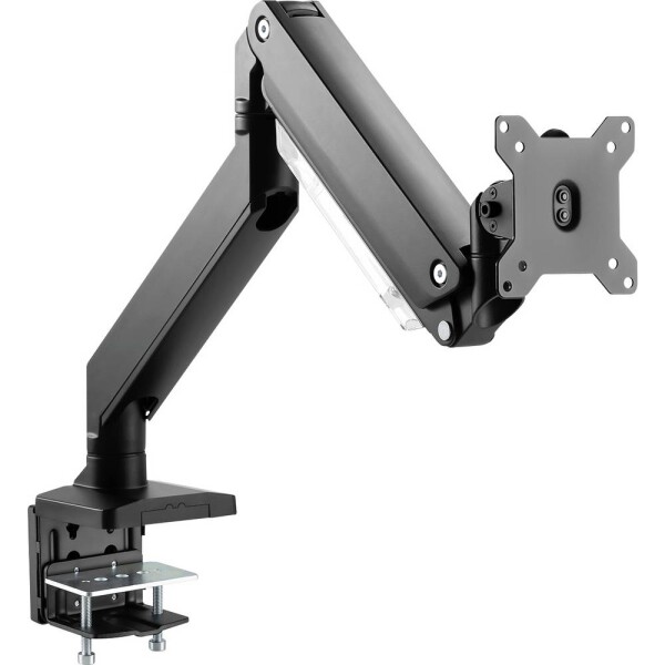 Digitus DA-90426 1násobné rameno na monitory 5,1 cm (2) - 304,8 cm (120) černá odnímatelný, otočný, nastavitelná výška, naklápěcí, Sklopný + otočný, naklápěcí