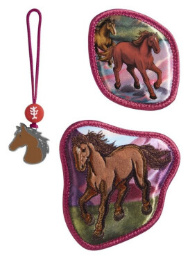 Doplňková sada obrázků MAGIC MAGS, Wild Horse Nora, pro aktovky a batohy