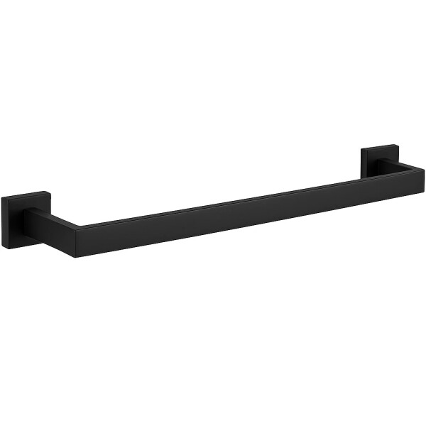 CERANO Nástěnný držák na ručníky Alto - černá matná - 60 cm - 479314