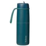 B.box 1424 Nerezová termolahev s brčkem 690 ml - sea glass