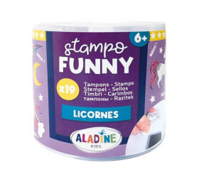 Aladine Stampo Funny sada 19 ks Jednorožci