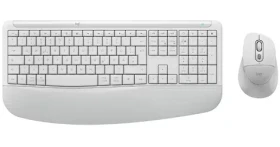 Logitech Desktop MK880 Signature Comfort Plus DE světle šedá / Bezdrátová sada klávesnice a myši / DE verze (920-014025)