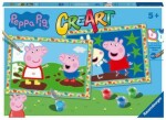 Ravensburger 20219 CreArt Prasátko Peppa