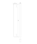 OMNIRES - RENO držák ručníků, 60 cm chrom /CR/ RN42216CR