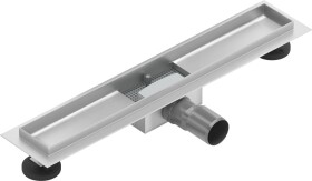 MEXEN - Flat odtokový žlab bez roštu 50 cm nerez 1015050