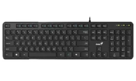 GENIUS Slimstar M200 Copilot černá / Kancelářská klávesnice / drátová / USB / CZ+SK layout (31310019409)