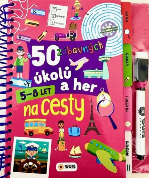 50 zábavných úkolů a her Na cesty 5-8 let