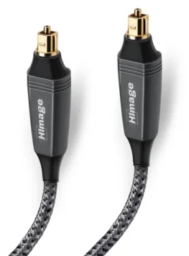 HImage Toslink - Toslink šedá / Optický audio kabel / 1,5 m