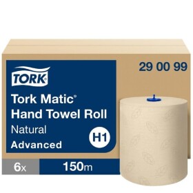 TORK 290099 NATURE Advanced papírové ručníky na roli do MATIC BOX 150m (cena za 6 rolí) H1