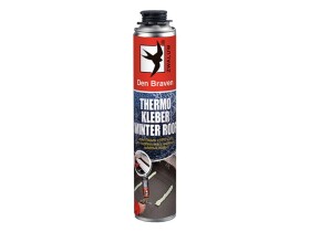 Lepidlo DEN BRAVEN THERMO KLEBER ROOF WINTER pistolové 750ml - rozbaleno - bez víčka