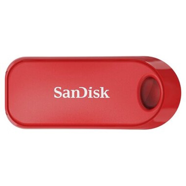 SanDisk Cruzer Snap 32 GB červená / Flash Disk / USB 2.0 (SDCZ62-032G-G35R)