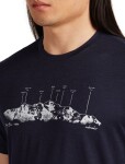 ICEBREAKER Mens 150 Tech Lite SS Tee Massif, Midnight Navy velikost: L