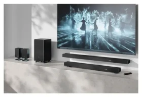 Sharp HT-SBW53121 černá / 3.1.2 soundbar / 394W / Dolby Atmos / DTS:X / Bluetooth 5.3 / 2x HDMI (HT-SBW53121(BK))
