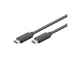 PremiumCord propojovací kabel USB 3.1 konektor C samec - USB 3.1 konektor C samec 1m (ku31cc1bk)