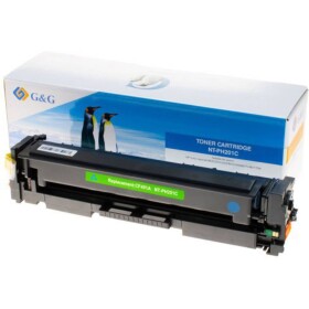G&G Toner náhradní HP 201A, CF401A azurová 1400 Seiten kompatibilní náplň do tiskárny - G&G HP CF401A - kompatibilní