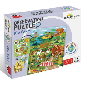 Postřehové puzzle Ekologická farma