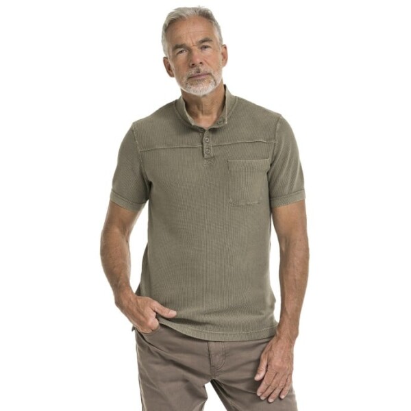 Bushman Pánské tričko Itilleq, khaki XXXXL