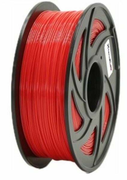 XtendLan PETG filament červená / struna pro 3D tiskárnu / PETG / 1.75mm / 1kg   (3DF-PETG1.75-DRD 1kg)