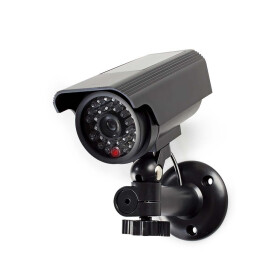 Nedis bezpečnostní kamera Dumcbs10bk - Atrapa Bezpečnostní Kamery | Válcové kamery | Ip44 | Černá barva