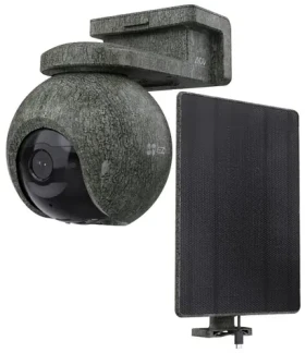 EZVIZ EB8 Pro Ranger KIT hnědá / Venkovní otočná IP kamera / 8Mpix / 4G LTE + Wi-Fi / IP65 / IR 15m / solární panel (CS-EB8/SP-R200-CF(4K W4GA))