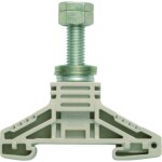 Bolt-type screw terminals, Feed-through terminal, Rated cross-section: 50 mm&sup2;, Screwed, WF 8 NFF 1968960000 Tmavě béžová Weidmüller 25 ks