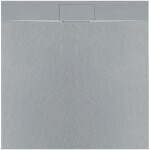 REA - Sprchová vanička Bazalt Grey 90x90 REA-K4105
