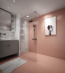 Erga Paris, U-profilová lišta pro sprchové zástěny o tloušťce skla 8mm, délka 200cm, chromová, ERG-V02-PARIS-PROFILE-CR