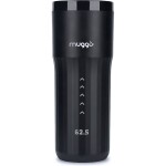 Muggo Travel inteligentní hrnek černá / výhřev nápoje na 62.5°C / 355ml / nabijení Qi (3665905004125)