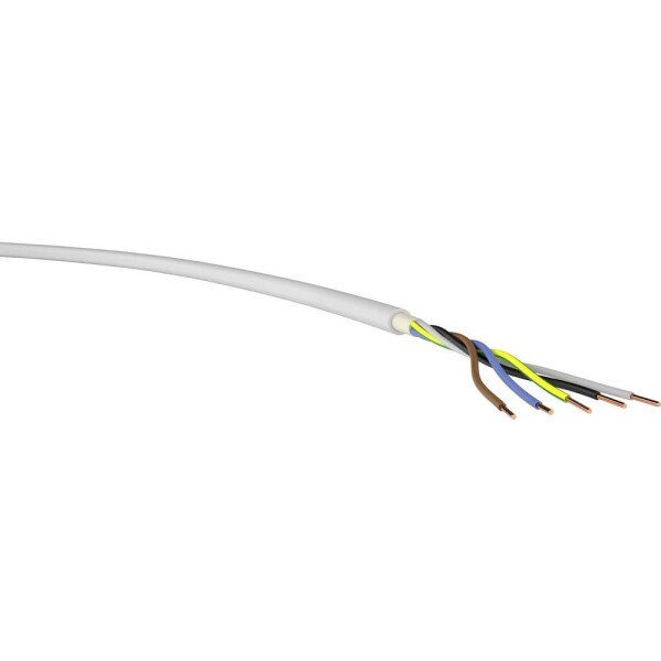 VER NHXMH-J 5x 1,5 Cca R.100 energetický kabel NHXMH-J 5 x 1.50 mm² šedá 100 m