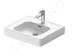 DURAVIT - Soleil by Starck Umyvadlo 550x480 mm, s přepadem, otvor pro baterii, bílá 2376550000