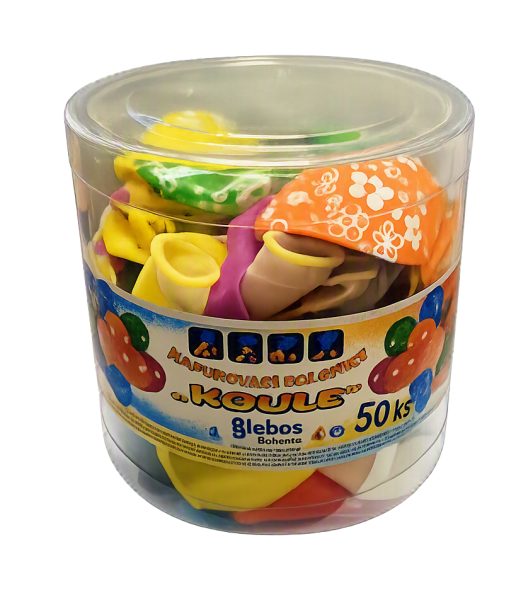 Globos Balónek nafukovací - párty mix 50ks
