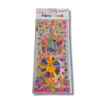 Dortisimo Celofánový sáček Happy Birthday s dortem 12,5 x 27 cm (12 ks)