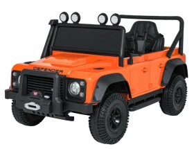 Mamido Dětské elektrické autíčko Land Rover Defender 110 SVX Concept oranžové