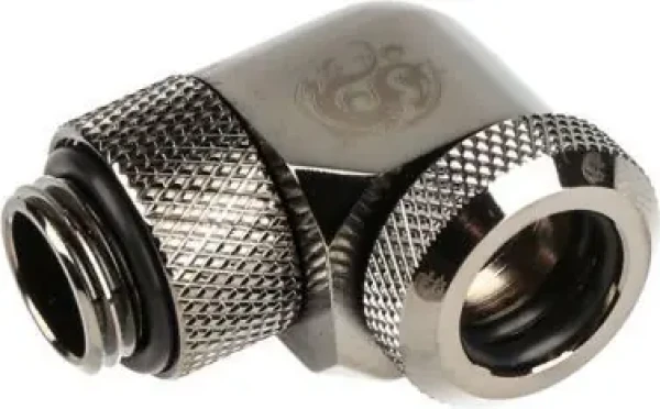 BitsPower Multi-Link otočný úhlový adaptér 90° G1/4 12mm hardtube černá (BP-BSE90RML)
