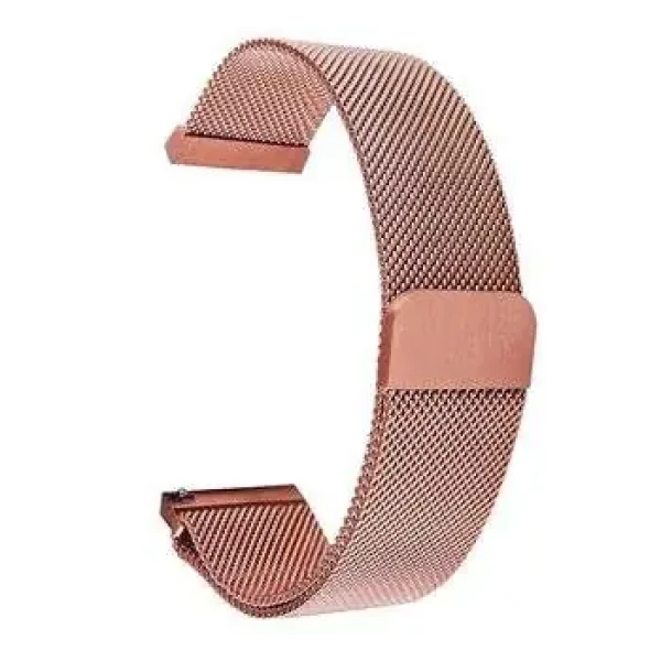 Rozbaleno - Tactical 704 Loop Magnetický Kovový Řemínek 22mm růžovo-zlatá / rozbaleno (8596311125614.rozbaleno)