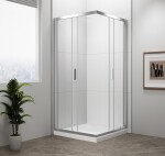 POLYSAN - EASY obdélníková sprchová zástěna 900x800, čiré sklo EL5315