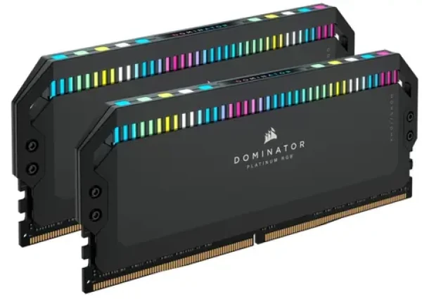 Corsair Dominator Platinum RGB 32GB (2x 16GB) DDR5 6400MHz / CL32 / DIMM / XMP 3.0 (CMT32GX5M2B6400C32)