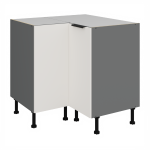 Spodní rohová skříňka Aria ANT 90x90 DN 2F BB Barva korpusu: Antracit, Barva dvířek: GR - Graphite AFM