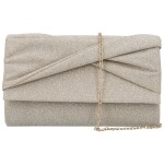 Módní dámské psaníčko Michelle Moon Chima, zlaté