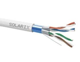 Solarix SXKD-6A-FFTP-LSOH FFTP, Cat 6A, drát, 500m