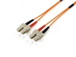 Equip SC-SC žlutá / Optický patch kabel / Singlemode OS2 / Duplex / 15 m / LSZH (253337)