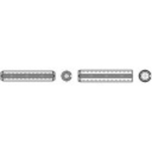 TOOLCRAFT C139984 upínací kolíky (Ø x d) 4 mm x 12 mm pružinová ocel 200 ks