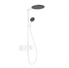 HANSGROHE - Raindance Alive S Sprchový set s termostatem, průměr 30 cm, 3 proudy, matná bílá 24582700