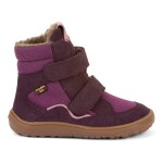 Dívčí zimní barefoot boty TEX WINTER Purple Froddo G3160247-7 - 30