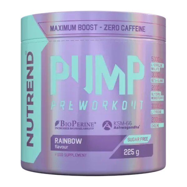 PUMP - Nutrend (rainbow, 225 g) (77683-2-225g-rainbow)